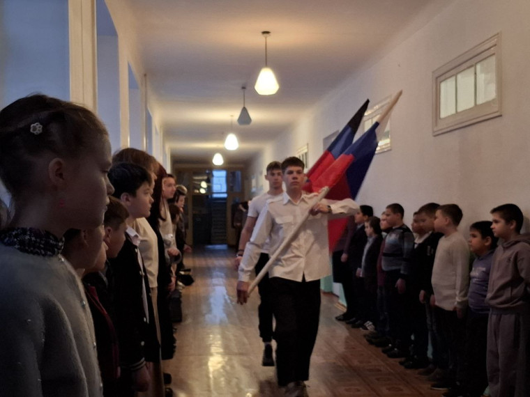 Школьная линейка.